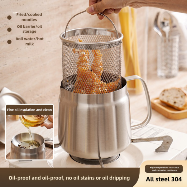 2 In 1 Oil Strainer Pot - 图片 3